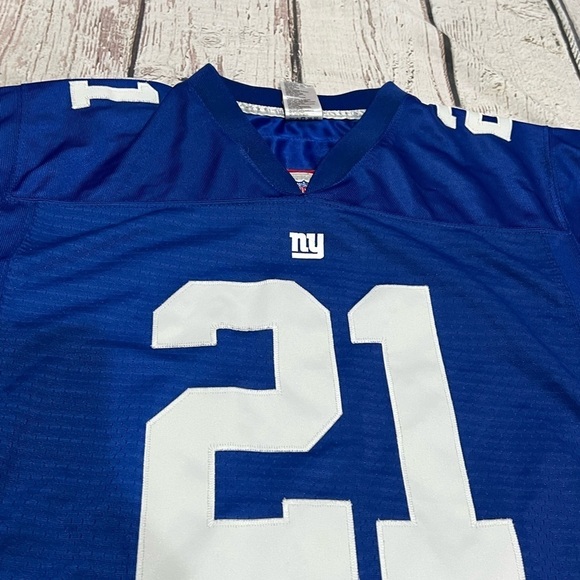 Boys Kids Tiki Barber New York Giants Reebok Stitched Jersey - Picture 4 of 5
